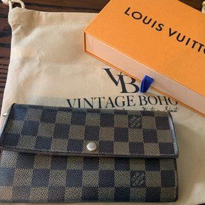 Louis Vuitton Damier ebene wallet